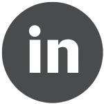 Icon LinkedIn noir sur fond transparent